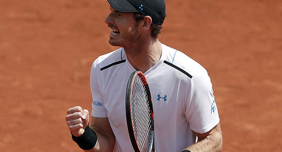 Andy Murray no pierde el paso y continúa avanzando en Roland Garros (Foto: EFE)