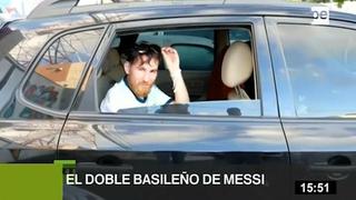 Doble de Lionel Messi quiere conocer a su ídolo