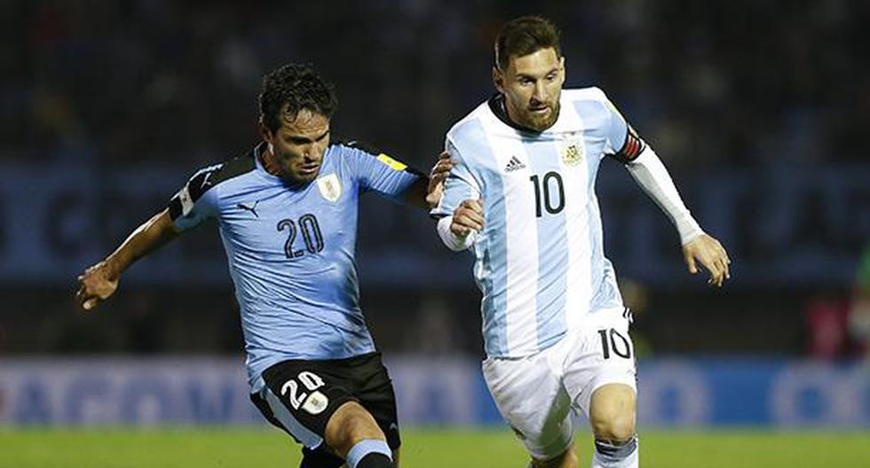Uruguay vs Argentina y el jugador fantasma en el partido. (Foto: Getty Images)