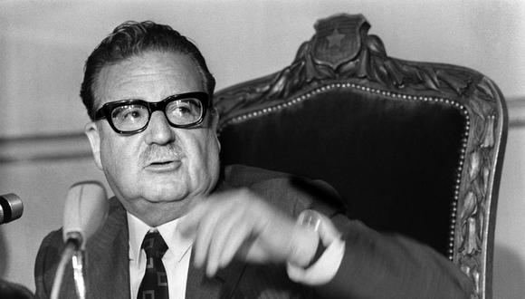 Una imagen de 1970 del presidente de Chile Salvador Allende. (Foto: AFP).