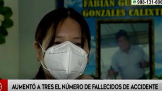 El desgarrador testimonio de una mujer que perdió a su padre en el día de su cumpleaños debido al accidente en la Carretera Central | VIDEO 