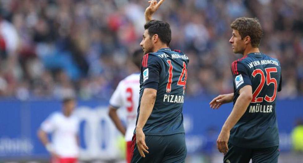 Pizarro cree que el Bayern es el mejor equipo del mundo. (Foto: &rlm;@FCBayernEN)