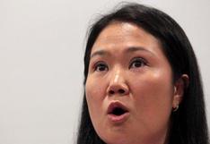Keiko Fujimori: "No sé qué definirá Fuerza Popular sobre vacancia"