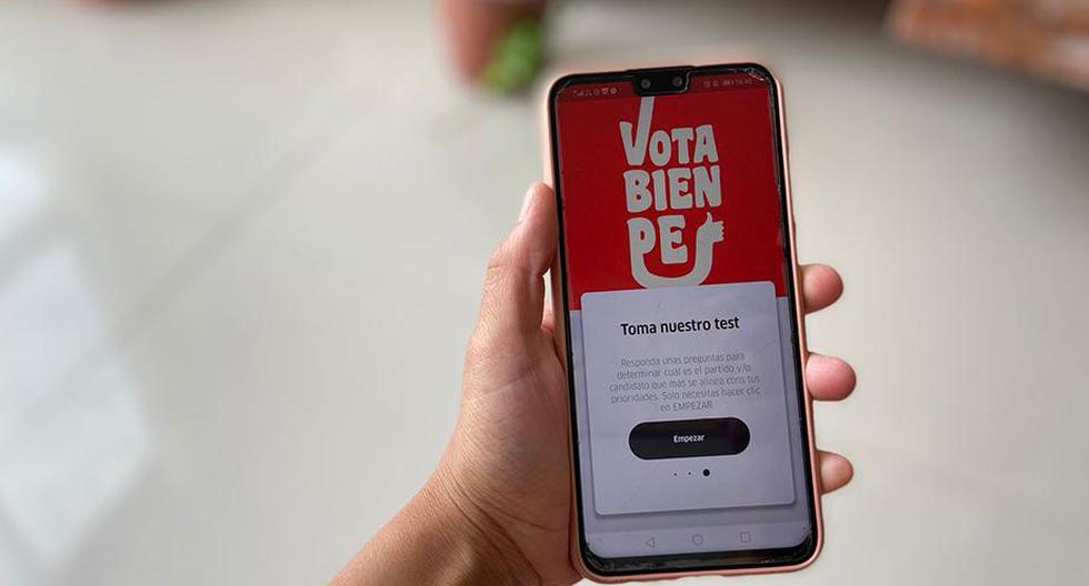Esta aplicación te ayudará a realizar un voto informado. (Foto: Vota Bien PE)