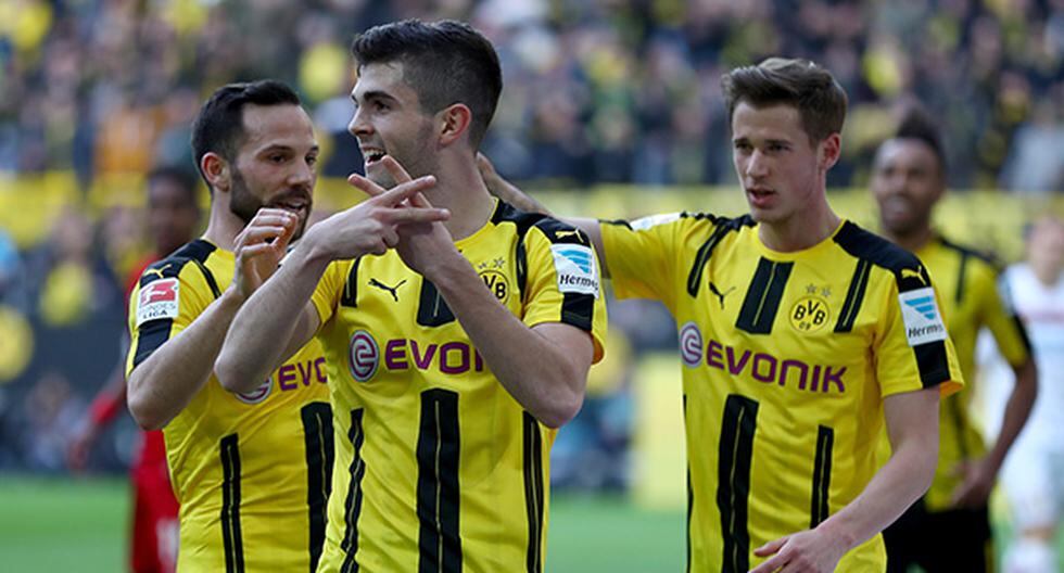Borussia Dortmund se dio un festín con el Bayer Leverkusen. (Foto: Getty Images)