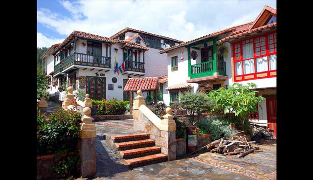 Monguí. Este pueblo se encuentra en la provincia de Boyacá. Los balcones que se asoman en casi todas las casas hacen juego con las construcciones, hechas totalmente en piedra. (Foto: Shutterstock)