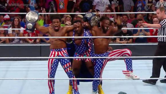 The New Day logró Título en Parejas en Battleground con gran actuación de Woods. (Foto: WWE)