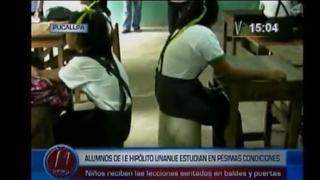 Demandan mobiliario escolar para 800 colegios de Ucayali