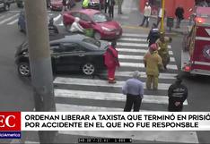 Ordenan liberar a taxista que fue encarcelado por un accidente que no provocó