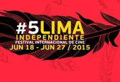 Festival Internacional de Cine Lima Independiente arranca el 18