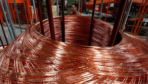 El cobre de referencia en la Bolsa de Metales de Londres (LME) bajaba un 0.8% a US$ 8,014 la tonelada a las 1109 GMT. (Foto: Reuters)