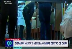 Perú: sicarios matan de 10 balazos a hombre dentro de restaurante