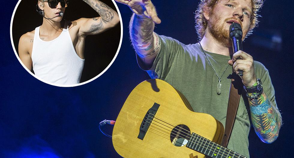 Ed Sheeran sorprende con su interpretación de “Love Yourself”, tema que regaló a Justin Bieber. (Foto: Getty Images)