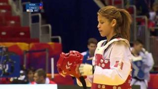 Julissa Diez Canseco logró quinto lugar en mundial de taekwondo