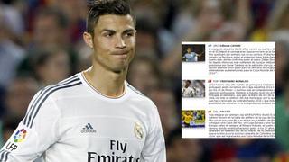 FIFA comete error en perfil de Cristiano Ronaldo ¿para favorecer a Messi?
