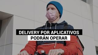 Coronavirus Perú: apps de delivery podrán operar a partir de hoy