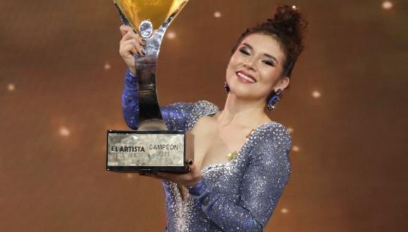 Ruby Palomino tras consagrarse ganadora de ‘El artista del año’: “Yo di todo de mí". (Foto: GV Producciones)