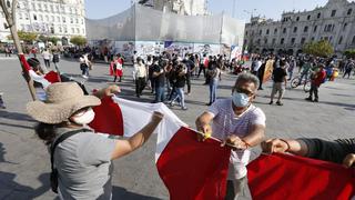 Segunda marcha nacional: habilitan puntos de atención médica para emergencias en Cercado Lima