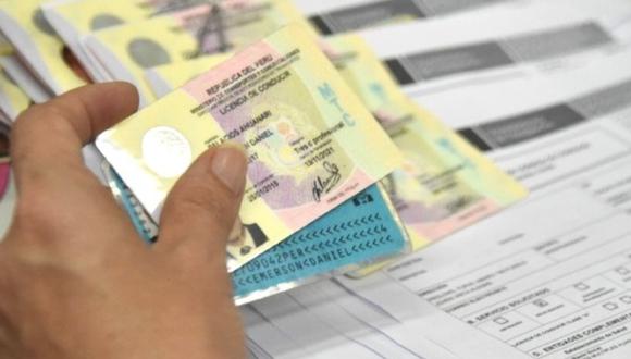 ¿Se podrá tramitar licencias de conducir en el feriado largo? Esto dice el MTC | Foto: Andina