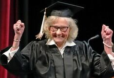 Betty Sandison, la abuelita de 84 años que se graduó de la universidad tras casi 7 décadas