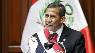 Ollanta Humala y lo más relevante de su mensaje a la nación