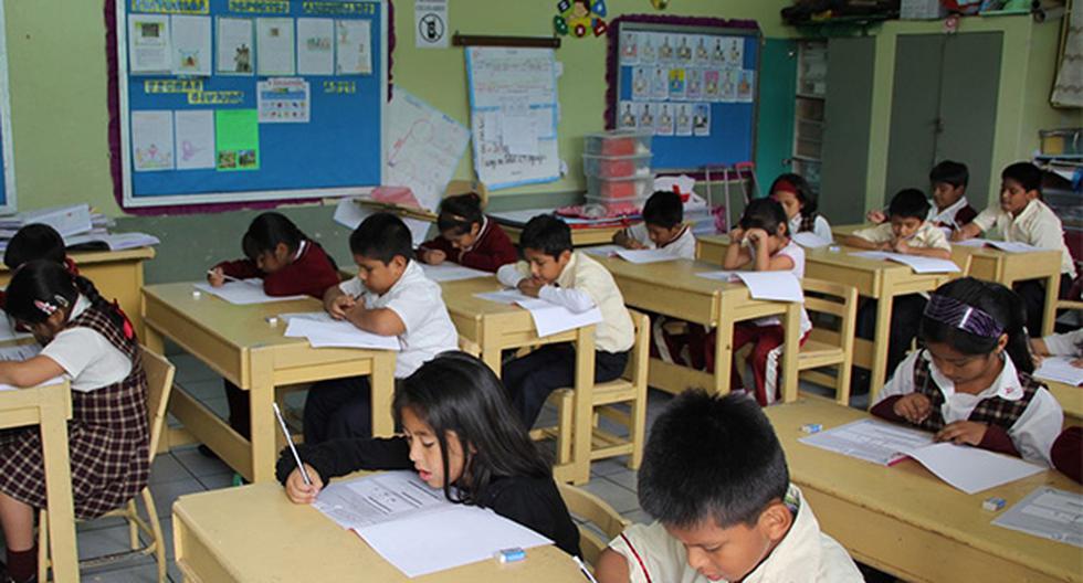 El Año Escolar 2017 se iniciará en las primeras semanas de marzo en todo el Perú. (Foto: Agencia Andina)