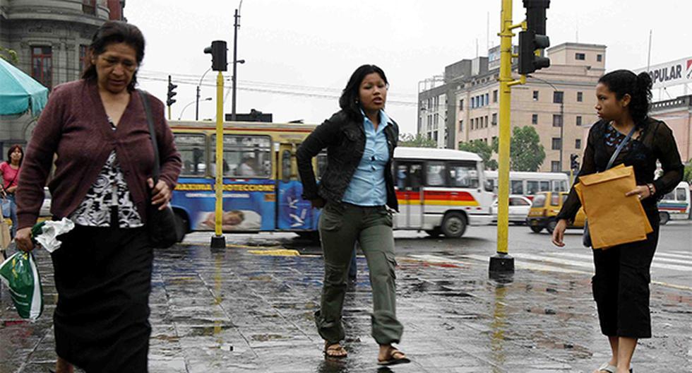 Lloviznas ligeras caerán sobre Lima durante el fin de semana, según expertos del Senamhi. (Foto: Agencia Andina)