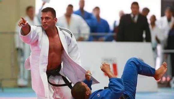 Frank Alvarado fue parte de los Juegos Panamericanos Lima 2019 desempeñándose como deportista en Judo, pero también es militar y hoy se cuida las calles ante la pandemia del coronavirus. (Foto: IPD)