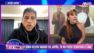 Magaly Medina cuestiona a John Kelvin por insistir en realizar shows en Japón [VIDEO]