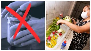 ¿Cómo desinfectar correctamente los alimentos para prevenir el COVID-19? [VIDEO]