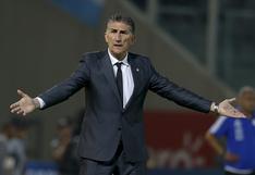 AFA despidió al entrenador de Argentina, Edgardo Bauza