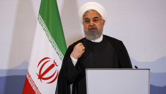 Hassan Rohani, presidente de Irán. (Bloomberg).