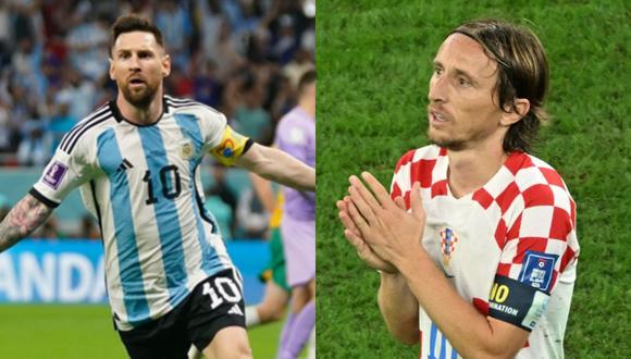 Argentina y Croacia se enfrentarán este martes 13 de diciembre. Foto: Daniel Apuy (GEC)/AFP.
