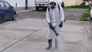 Coronavirus en Perú: fumigan calles y locales en Arequipa como medida preventiva