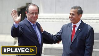 Francois Hollande y Ollanta Humala se reunieron en Palacio