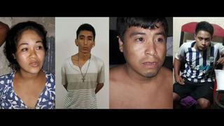 Desarticulan dos organizaciones criminales en Trujillo y Chiclayo