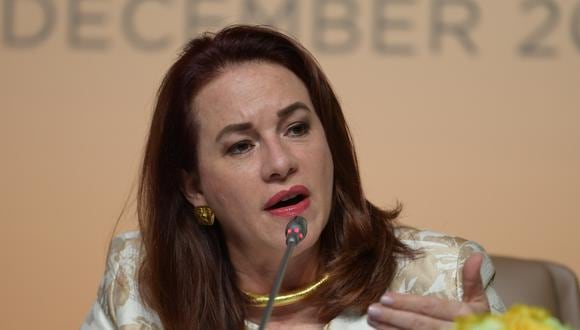 La primera mujer latinoamericana elegida para presidir la Asamblea General de la ONU, ministra de Defensa y Relaciones Exteriores, son algunas de las garantías que presenta Maria Fernanda Espinosa durante su candidatura para ocupar la conducción de la Organización de Estados Americanos. (AFP)