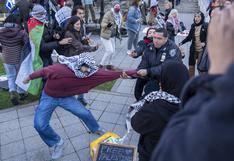 Tensión alta en los campus de Nueva York, donde surgen nuevas protestas pro Palestina