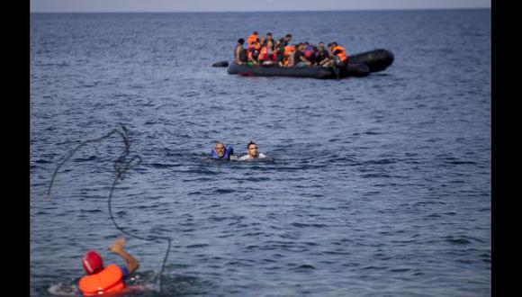 Grecia: El dramático rescate de refugiados en Lesbos
