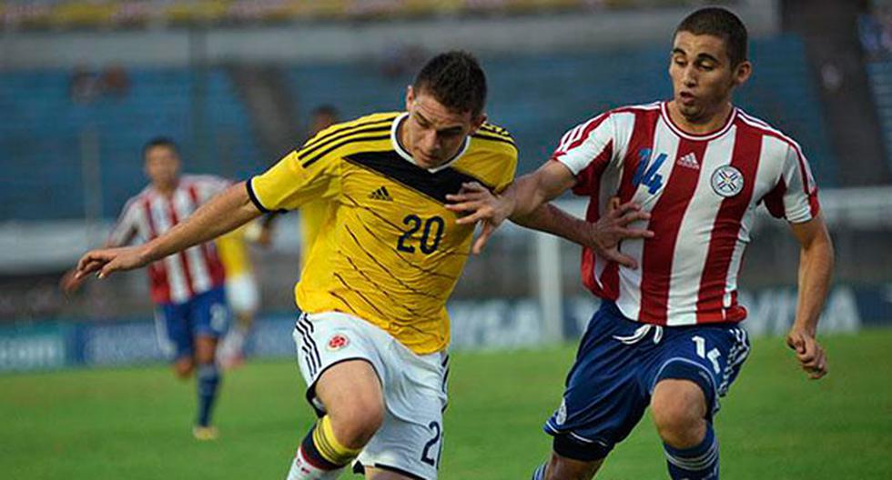 Rafael Borré fue subcampeón con Colombia Sub 20. (Foto: EFE)