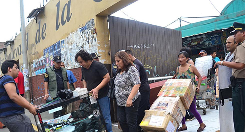 Libreros desalojados del jirón Quilca podrían ser reubicados en Los Olivos. (Foto: Agencia Andina)