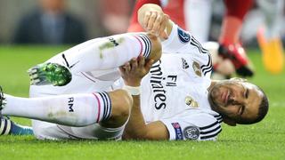 Real Madrid: Benzema descartado para enfrentar a la Juventus