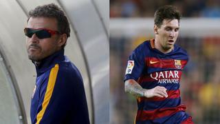 Lionel Messi: Luis Enrique negó que su recuperación sea lenta