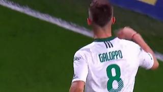 Galoppo anota el 1-0 de Banfield sobre Boca Juniors por la Liga Profesional | VIDEO
