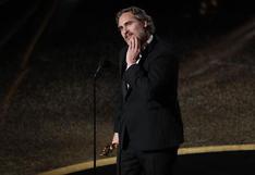 Oscar 2020: Joaquin Phoenix fue elegido como el mejor actor por la cinta “Joker”