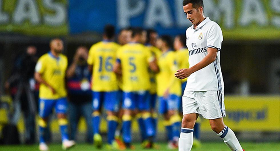 Real Madrid se confió y al final se conformó con el empate 2-2 ante Las Palmas, por la fecha 6 de LaLiga Santander de España. (Foto: Getty Images)