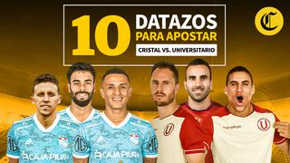 Cristal vs. Universitario: tips de apuestas para el partido | ESPECIAL