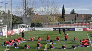 Tras el parón por el COVID-19: Atlético volverá a los entrenamientos este sábado en Madrid