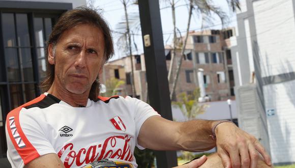 Para Ricardo Gareca, todavía no es tiempo de tocar el tema de su continuidad. Por ahora, en la cabeza del 'Tigre' solo pasa vencer a Bolivia y Ecuador. (Foto: El Comercio)