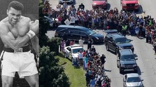 Muhammad Ali: Así fue el funeral del histórico boxeador [VIDEO]